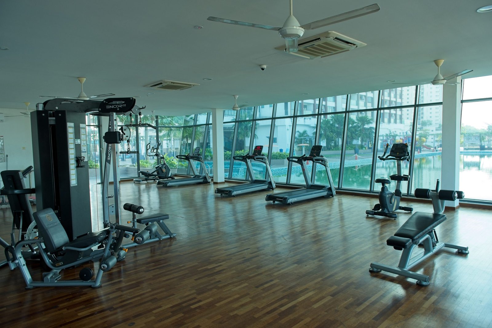 Gym area